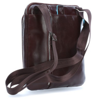 Купить Сумка Piquadro Blue Square, коричневая, 21,5x24,5x5 см арт. CA1816B2/MO