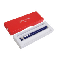 Купить Caran d’Ache Office 849 Classic - Matte Navy Blue, перьевая ручка, F, подарочная коробка арт. 841.159