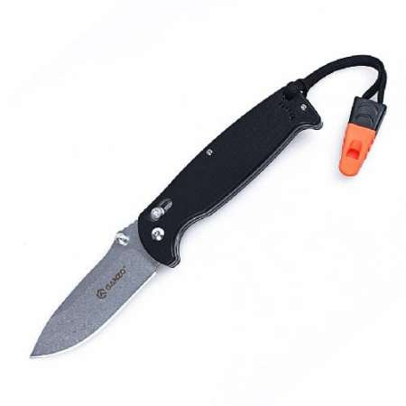 Купить Нож Ganzo G7412-WS черный, G7412-BK-WS арт. G7412-BK-WS