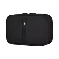 Купить Несессер Victorinox Travel Accessories 5.0 Zip-Around Travel Kit, 3 отделения, чёрный, 28x8x18 см, 4 арт. 610608