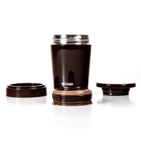 Купить Термоконтейнер для первых или вторых блюд Tiger MCL-A038 Chocolate Brown, 0.38 л арт. MCL-A038 TC