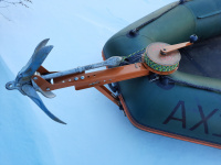 Купить Ручная якорная лебедка для лодок ПВХ LAXI PRIDE DEEP LAKE, стальная арт. DEEPLAKE/ST