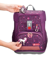 Купить Ранец Step By Step Cloud Dreamy Unicorn темно-розовый 4 предмета арт. 0183689