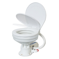 Купить Унитаз судовой 360х445, в комплекте с электр.помпой 12В (нов) арт. 29920