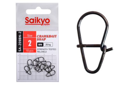 Купить Застежка Saikyo SA-209BN-2 - 10 шт (26кг) арт. SA-209BN-2