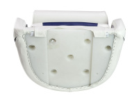 Купить Кресло с болстером Delux Sport Flip Up, обивка белый/синий винил арт. 12182WB-MR