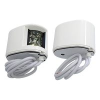 Купить Огни бортовые светодиодные 38х55 мм, белый корпус арт. 71318