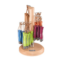 Купить Набор-дисплей 60 шт: нож Opinel №7, нержавеющая сталь, голубой/оранжевый/зеленый/фиолетовый, 001723 арт. 001723