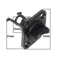 Купить Заглушка дренажная SUNFINE 19 мм, нейлон черный арт. SF20320-2