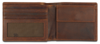 Купить Бумажник Mano Don Leon, натуральная кожа в коричневом цвете, 12х9,5 см арт. M191920341