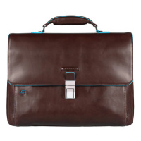 Купить Портфель Piquadro Blue Square, коричневый, 41х30х10 см арт. CA3111B2/MO