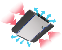 Купить Автокондиционер TELAIR Clima e-Van 7400H арт. e-VAN 7400H