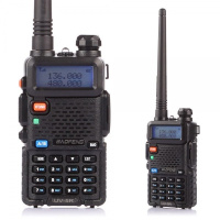 Купить Baofeng UV-5R (Black) 8 Вт Портативная радиостанция VHF/UHF (136-174 МГц; 400-520 МГц) арт. MT260