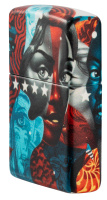 Купить Зажигалка Zippo Tristan Eaton с покрытием White Matte, латунь/сталь, разноцветная, 38x13x57 мм арт. 49393