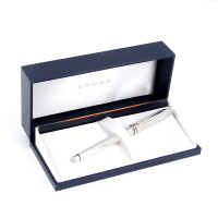 Купить Перьевая ручка Cross Townsend. Цвет - серебристый. арт. 536-FS