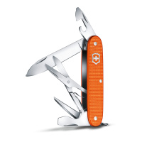 Купить Нож перочинный VICTORINOX Pioneer X Alox LE 2021, 93 мм, 9 функций, алюминиевая рукоять, оранжевый арт. 0.8231.L21