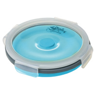 Купить Tramp Контейнер складной с крышкой-защелкой 550 мл, TRC-088, аквамарин арт. TRC-088