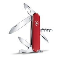 Купить Нож перочинный VICTORINOX Spartan, 91 мм, 12 функций, красный, в блистере арт. 1.3603.B1