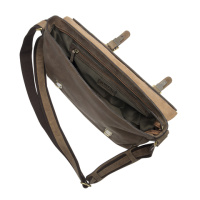 Купить Сумка Klondike Bill, коричневая, 40х32х7 см арт. KD1040-02