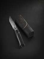 Купить Нож Opinel №8 Ellipse, рукоять африканское дерево с алюминиевой вставкой, футляр, 002347 арт. 002347