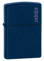 Купить Зажигалка ZIPPO Classic с покрытием Navy Matte, латунь/сталь, синяя, матовая, 38x13x57 мм арт. 239ZL