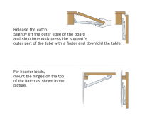 Купить Кронштейн телескопический Rakego 549 мм, алюминий AA6061, ROCA (упаковка из 10 шт.) арт. 386025_pkg_10