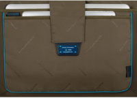 Купить Сумка Piquadro Brief 15,6'', черная, 41x30x10 см арт. CA3339BR/N