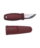 Купить Нож Morakniv Eldris, нерж. сталь, цвет красный, ножны, шнурок, огниво арт. 13524
