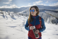 Купить Термос Esbit MAJORIS VF1000SC-BK, из нержавеющей стали с двойной крышкой, черный, 1.0 л арт. VF1000SC-BK