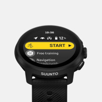 Купить Часы Suunto Run All Black, черные, силиконовый ремешок арт. SS051272000