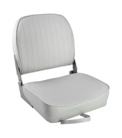 Купить Кресло складное мягкое ECONOMY низк спинк, серый (упаковка из 2 шт.) арт. 1040623_pkg_2