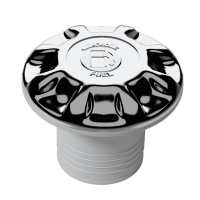 Купить Горловина заливная для бензина под шланг 38 мм, пластик, хром арт. TP2186