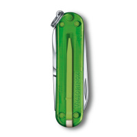 Купить Нож-брелок VICTORINOX Classic SD Colors "Green Tea", 58 мм, 7 функций, полупрозрачный зелёный арт. 0.6223.T41G
