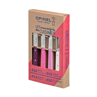 Купить Набор ножей Opinel Les Essentiels Primarosa, нержавеющая сталь, (4 шт./уп.), 001736 арт. 001736