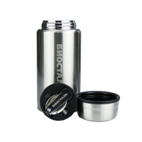 Купить Термос для еды Biostal Охота (0,75 литра), с термочехлом, стальной арт. NTS-750B