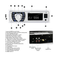 Купить Морская акустика 1DIN PYLE PLMRKT38W, комплект (упаковка из 4 шт.) арт. PLMRKT38W_pkg_4