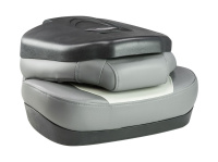 Купить Кресло складное мягкое FISH PRO II с высокой спинкой, цвет черный/серый (упаковка из 2 шт.) арт. 1041483_pkg_2