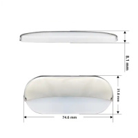 Купить Светильник для подсветки палуб и трапов светодиодный, холодный белый свет, нерж. сталь арт. B013107-WH