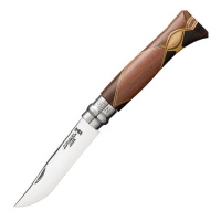 Купить Нож Opinel №8 Chaperon, рукоять африканское дерево, футляр, 001399 арт. 001399
