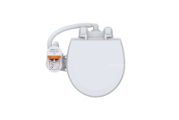 Купить Унитаз судовой керамический с вертикальным насосом 12В (размер компакт) арт. SFMTE1-02