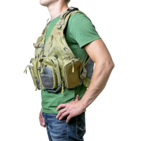 Купить Tramp жилет рыболовный разгрузочный Angler (хаки) / S/M арт. TRFB-006