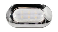 Купить Светильник каютный светодиодный, нержавеющий корпус (упаковка из 4 шт.) арт. 00767-WH_pkg_4