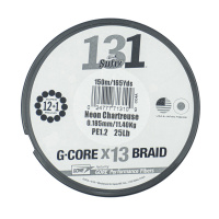 Купить Леска плетеная SUFIX 131 ярко-зеленый 150 м 0.185 мм 11,4 кг арт. S13185CH150