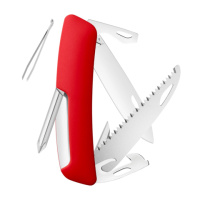 Купить Швейцарский нож SWIZA D06 Standard, 95 мм, 12 функций, красный арт. KNI.0060.1000