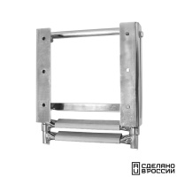 Купить Трап телескопический выдвижной, 2 серых ступени (ширина 285 мм.) арт. 040104GT