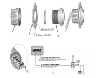 Купить Вольтметр цифровой 8-32 вольт (BB) арт. KY23200