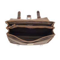 Купить Портфель Klondike Native, коричневый, 38х14х33 см, 17,5 л арт. KD1132-03