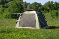 Купить Шатёр автомат Fortuna 300 Solar Control Premium, цвет: light tan / wood, World of Maverick арт. M-KM-006