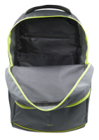Купить Рюкзак Silwerhof Power, серый/неоново-зеленый, 31х17х48 см, 18 л арт. 830844