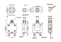 Купить Предохранитель автоматический 50 А арт. CB-001-50
